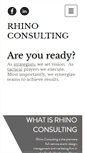 Mobile Screenshot of consultrhino.com